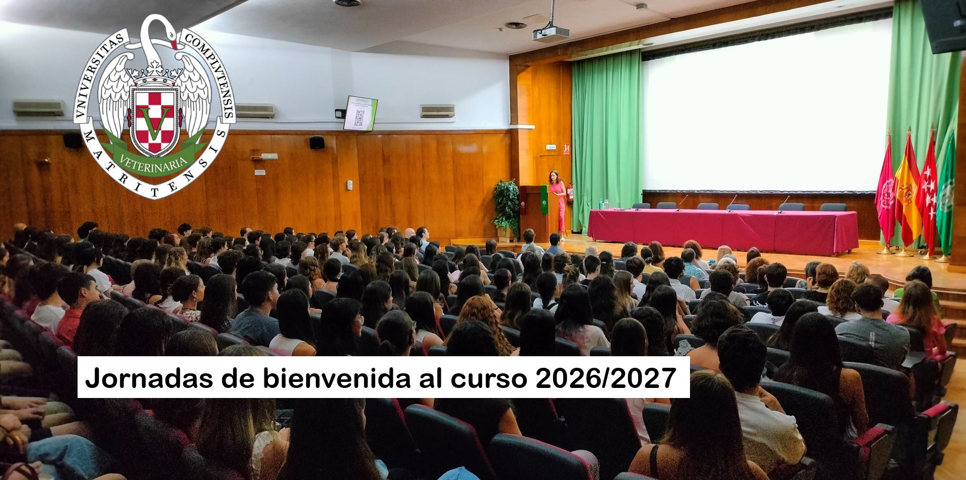 Apertura del curso 2026-2027 para estudiantado de nuevo ingreso